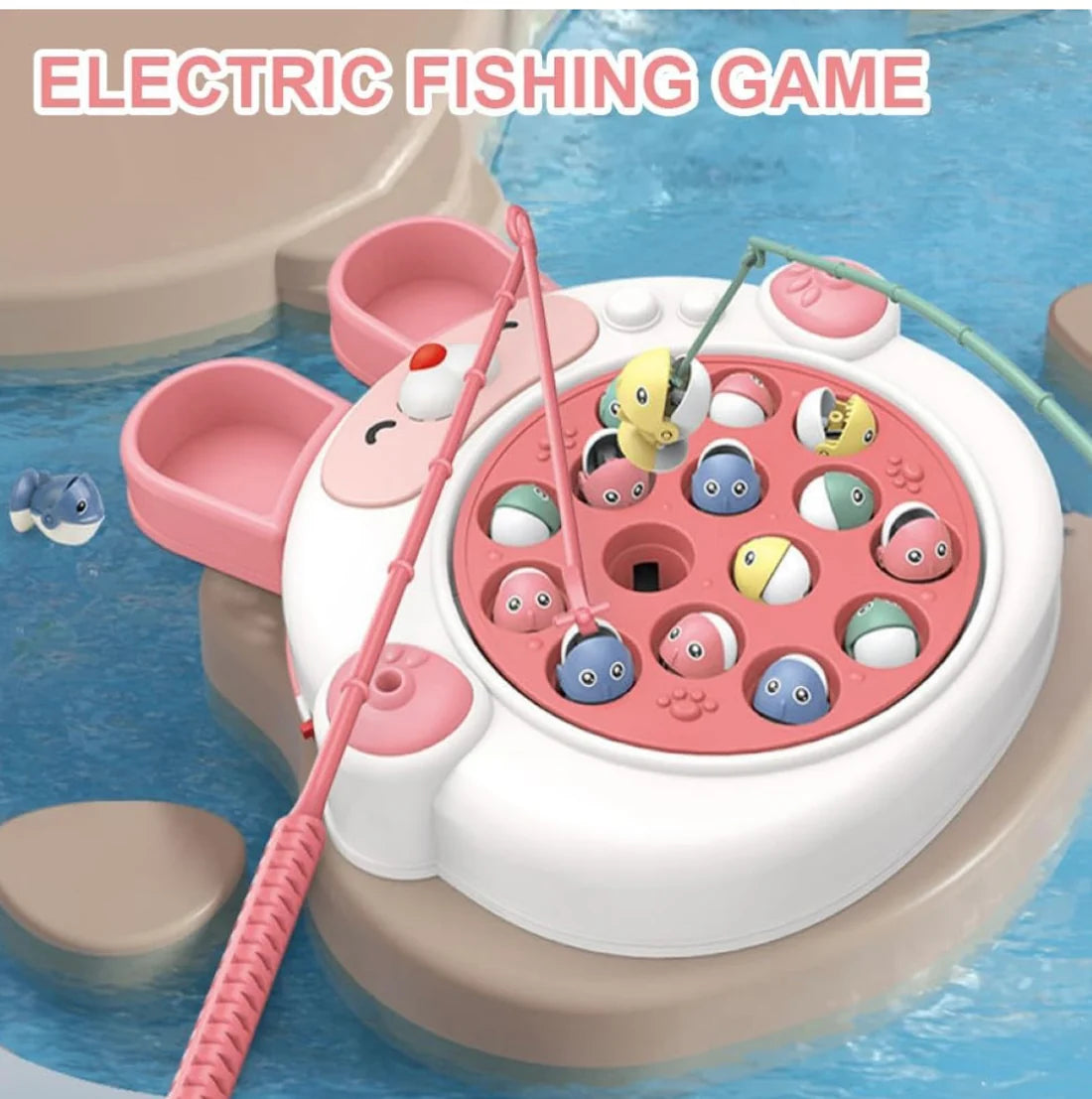 Rabbit Face Rotating Fish Pond