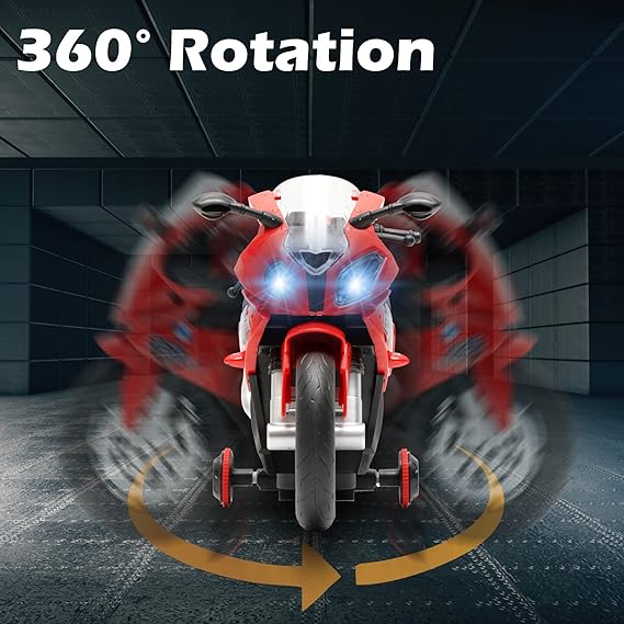 Scale Remote Control Bike|360 Degree Rotating RC Bike|