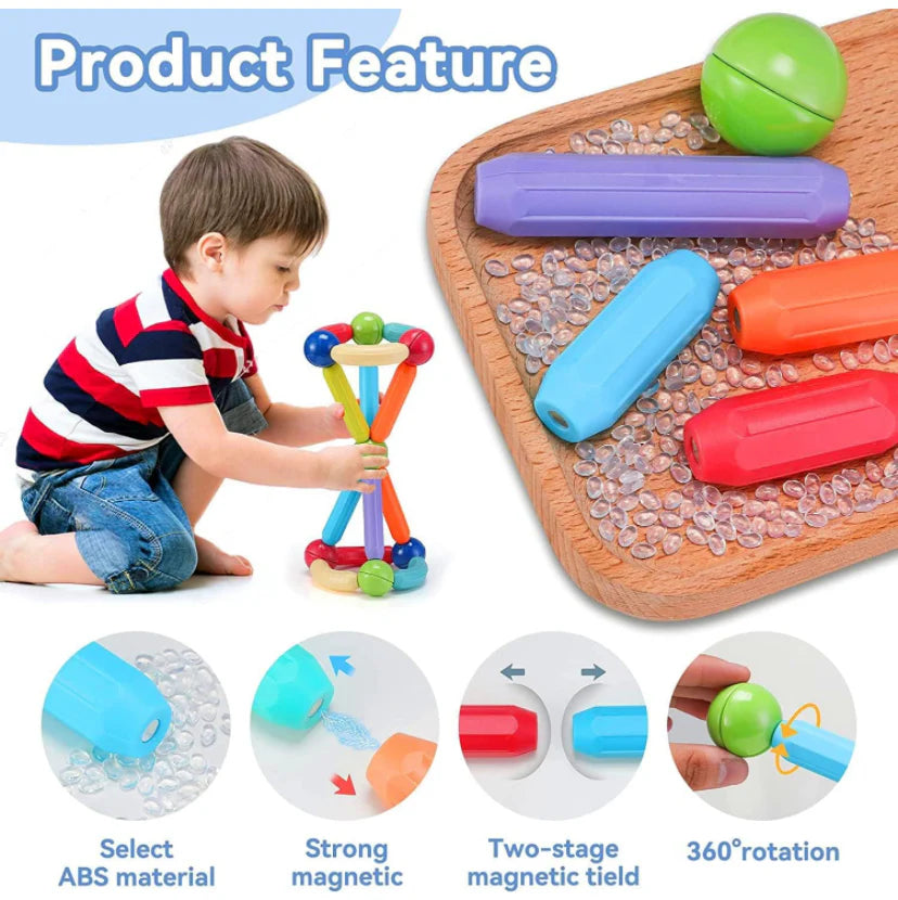 Magnetic Sticks 25-Piece Set