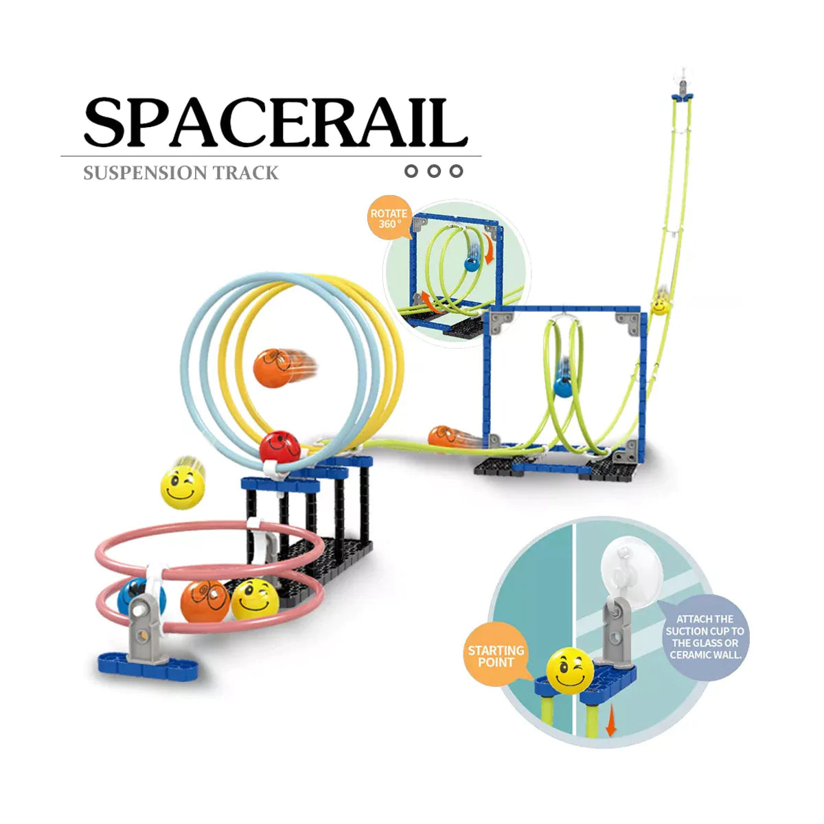 Space Rail Suspension Track