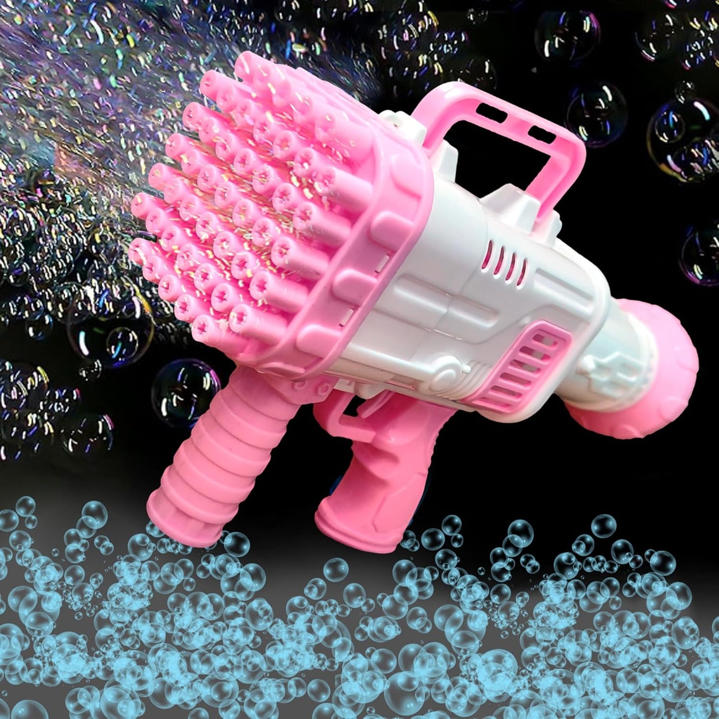 Rocket Bubble Gun Toy for Kids