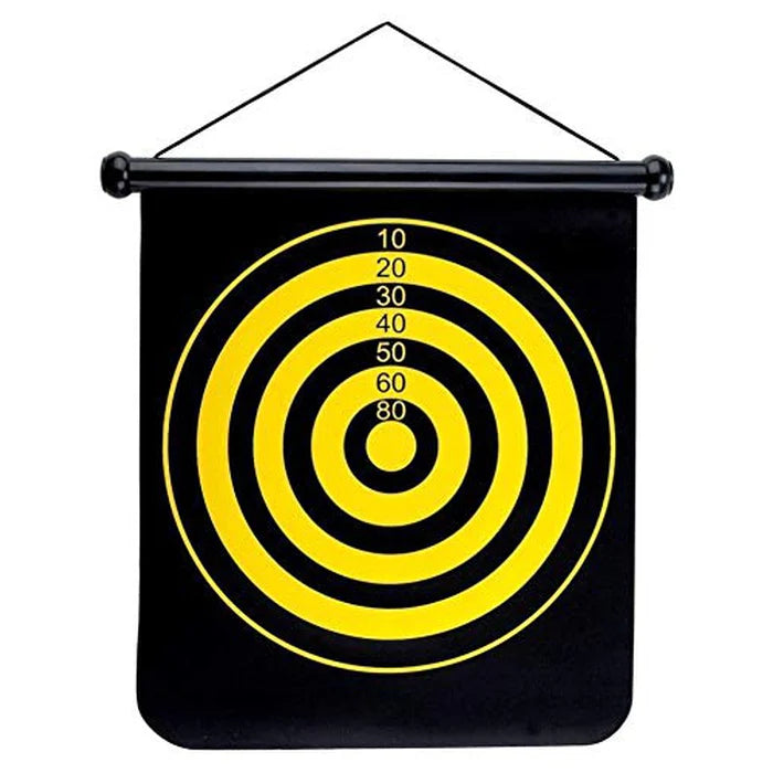 Double Sided Foldable Magnetic Dart Board Game