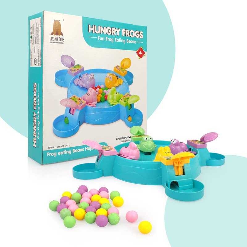Hungry Frog Eat Beans Game - 4 Players