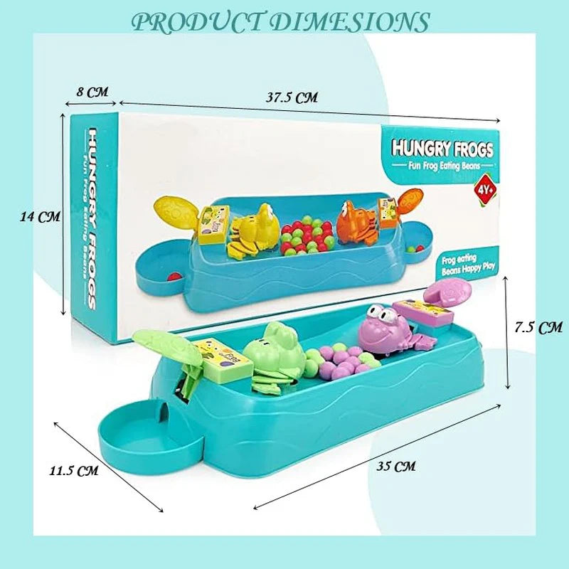 Hungry Frog Eat Beans Game - 2 Players