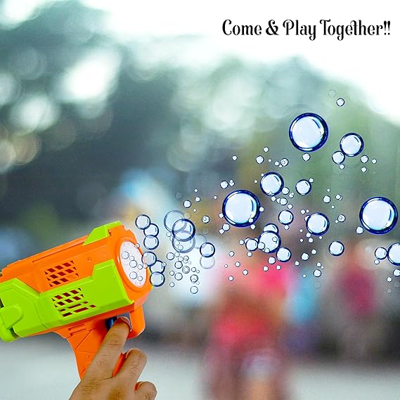 Kaby-15 Holes Powerful Automatic Rechargeable Bubble Gun