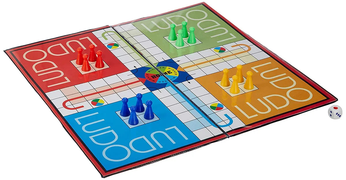 Ekta Magnetic Ludo Snakes N Ladders Board Game
