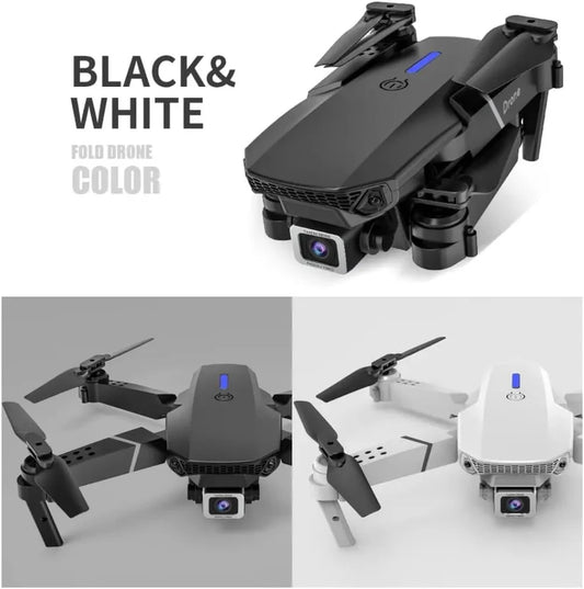 Foldable Camera Drone with Gesture Selfie Mode & 360° Flip Tricks
