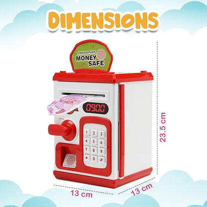 ATM Money Bank | Learn to Save with Finger-print Enabled Piggy Bank
