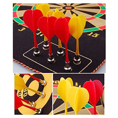 Double Sided Foldable Magnetic Dart Board Game