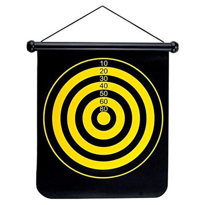 Double Sided Foldable Magnetic Dart Board Game
